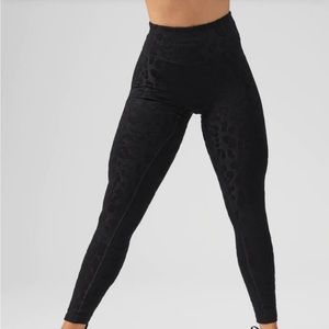 Buffbunny, (Hellraiser) cheetah print Jacquard leggings (large)